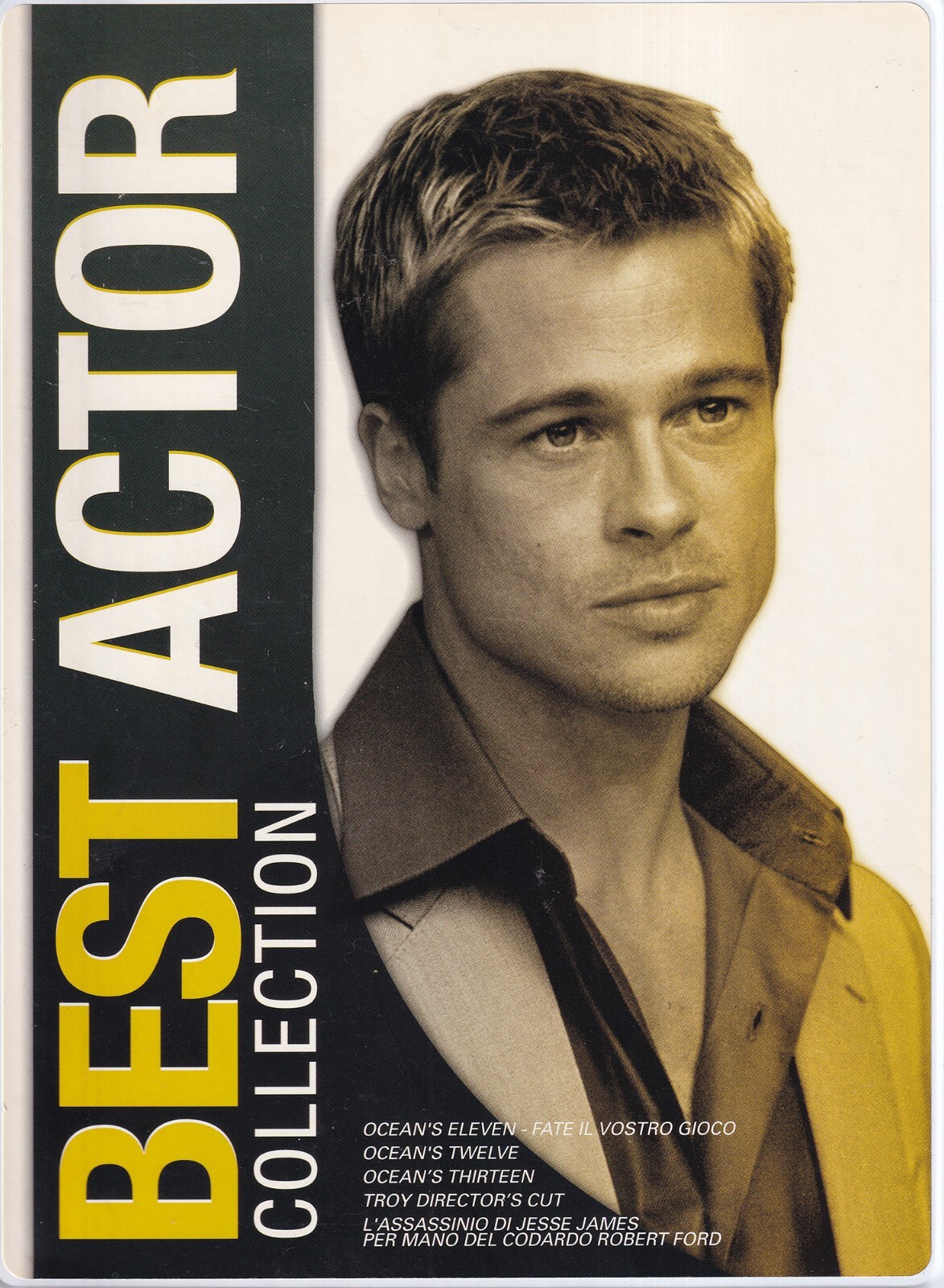 BEST ACTOR Collection BRAD PITT TIN BOX 5 DVD ::: OTTIME CONDIZIONI ::: WARNER