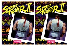 Street Fighter 2 Arcade Side Art Cabinet Graphics Stickers Reproduction