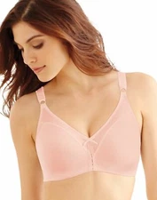 Bali Womens Cotton Double Support Wirefree Bra