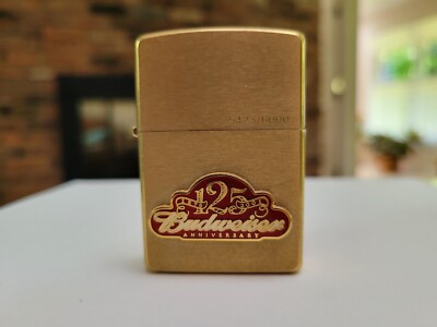 ZIPPO BUDWEISER 125TH Anniversary Limited Edition Numbered Series 