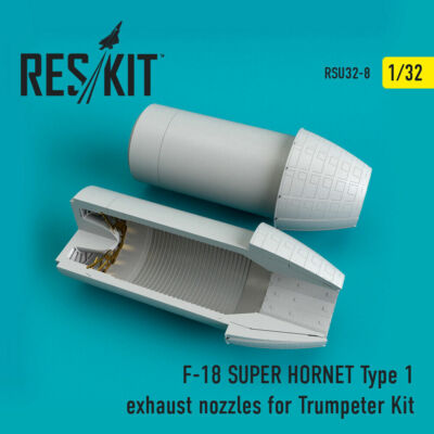 1/32 ResKit RSU32-0008 F-18 Super Hornet Type 1 Exhaust Nozzle