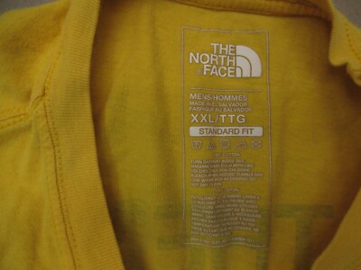 The North Face Size 2XL Mens 100% Cotton Crew Neck Long Sleeve