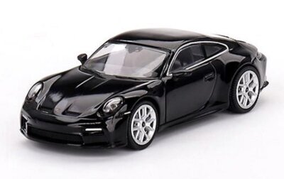 PORSCHE 911 (992) GT3 Touring  - black - Mini GT 1:64