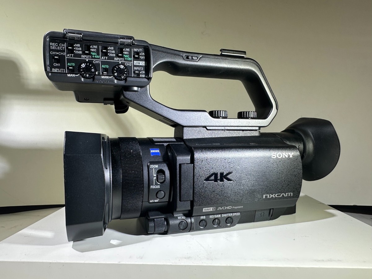 Sony HXR-NX80 4K NXCAM with HDR & Fast Hybrid AF Camcorder