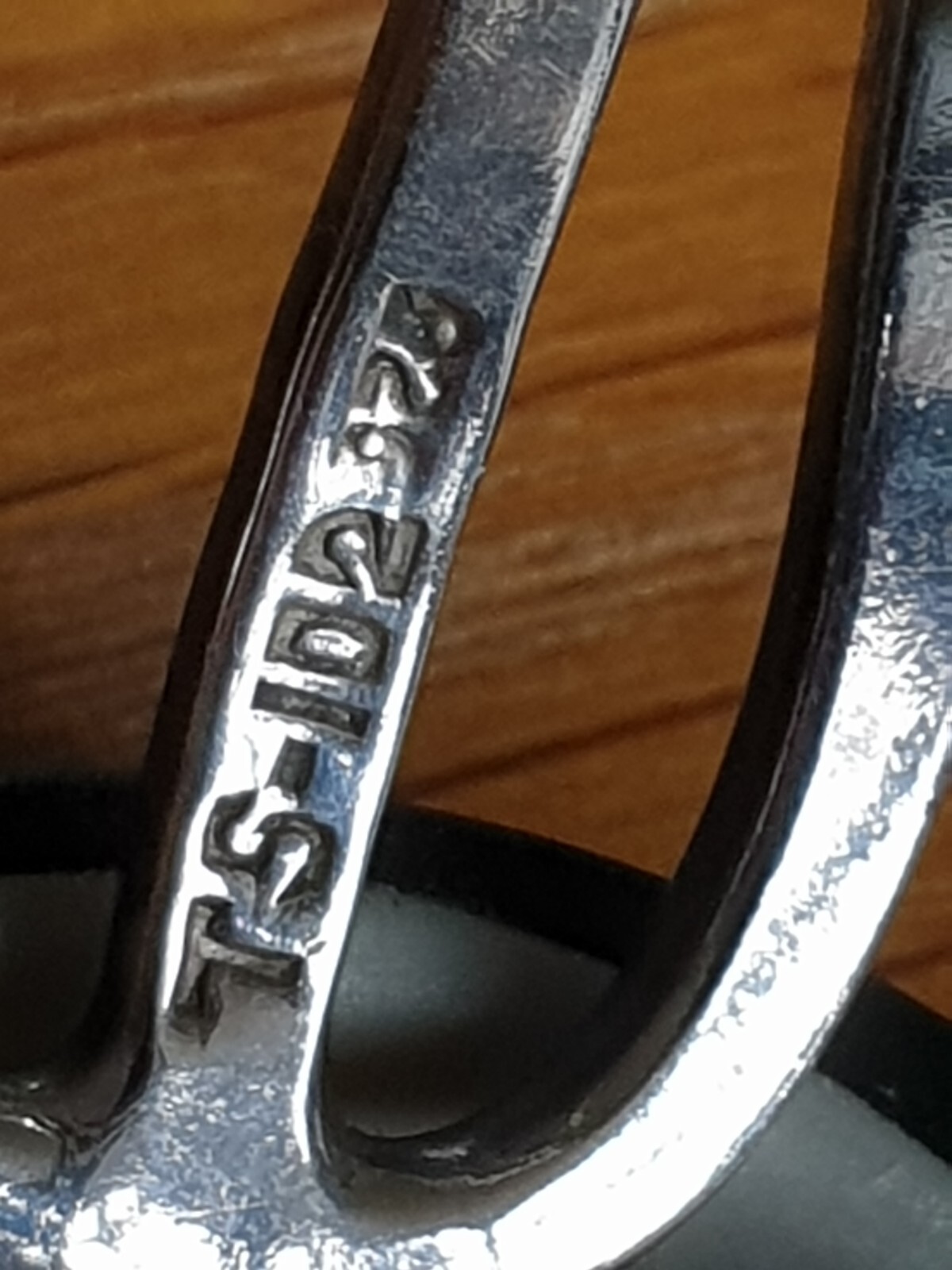 29.7g Heavy Triple Wave Cuff Bangle Solid Silver … - image 10