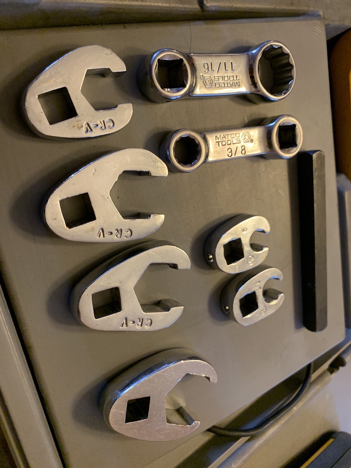 Matco 3/811/16 × 3/8 Drive Torque Adapter Wrench Cornwell Crowfoot CR