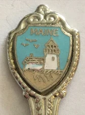 Vintage Souvenir Spoon US Collectible Maine