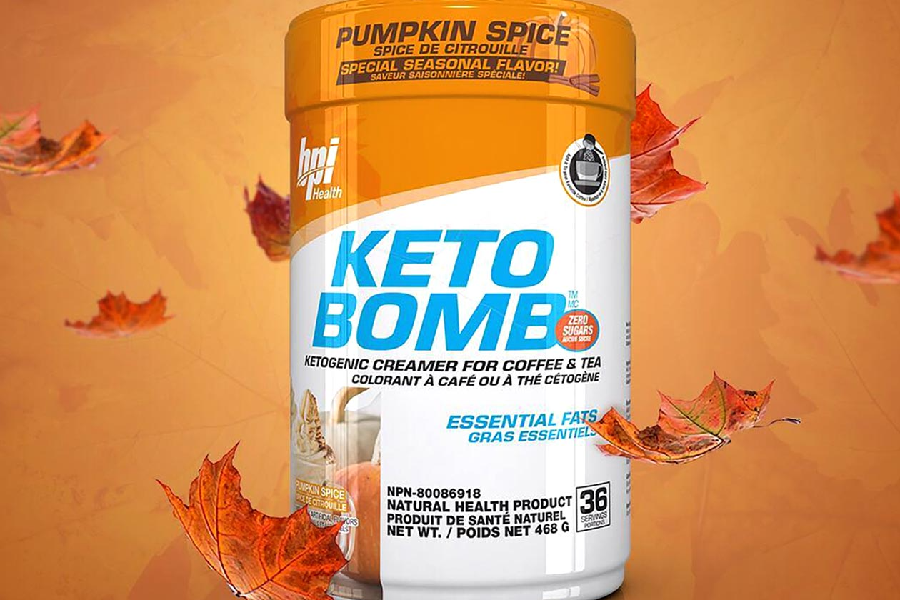 BPI HEALTH KETO BOMB Ketogenic Coffee Creamer 18 Serving Pumpkin Spice Exp 11/23 eBay