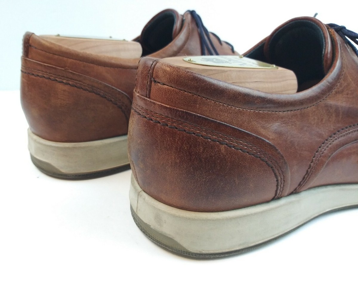 Ecco Brown Leather Shock Point Slip-On Shoe SZ EU 42/US 8.5 Men main image 3
