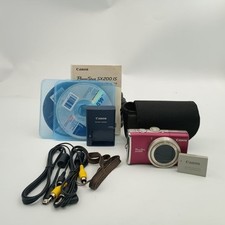 Canon PowerShot SX200 IS kompakte Digitalkamera getestet funktionierender Ver...