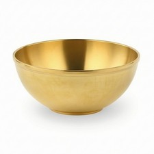 Brass Bowl Polished Offering Bowl Decorative for Meditation Corner, Tabletop