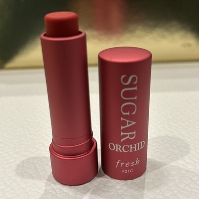 Fresh Sugar Lip Treatment Balm Orchid 0.15 oz 4.3g Full Size SPF 15 Exp 10/23