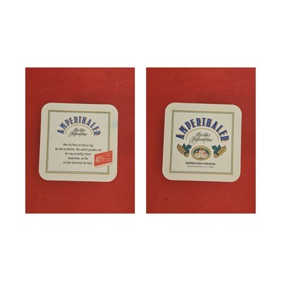 Hofbrauhaus Freising Amperthaler Wem die Natur.... Brauerei Bierdeckel Bier