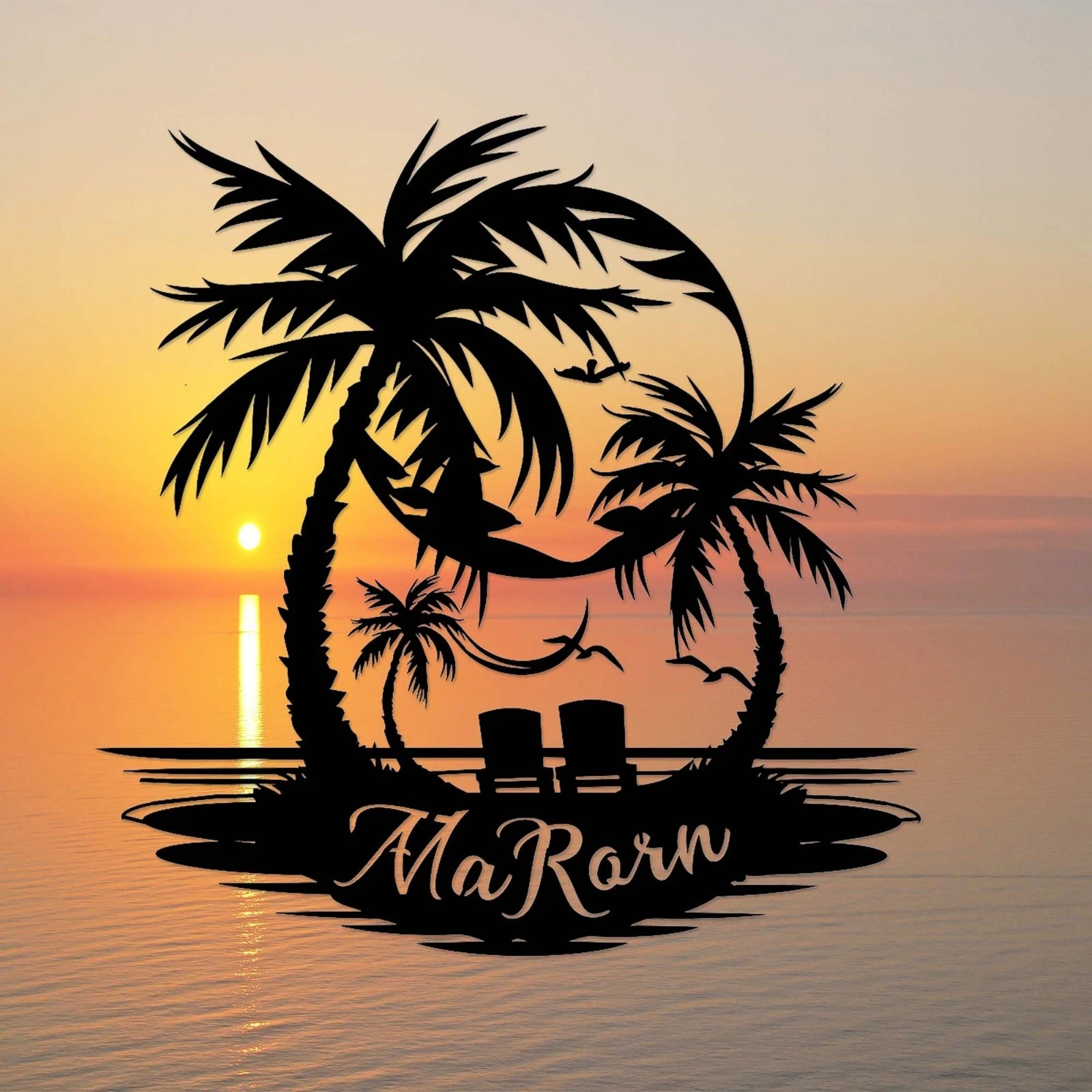 Custom Palm Tree Sign,Beach House Decor,Metal Palm Tree Wall Art,Personalized
Opens in a new window