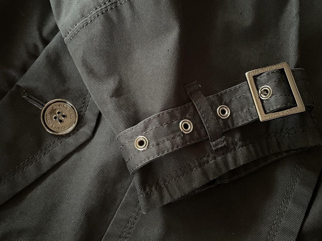 Burberry Bule Label Short-length Jacket Collared Dark Blue Size 36 For Women thumbnail 14