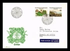 Dr Jim Stamps Liechtenstein Europa Cept 1977 2v Set First Day Cover