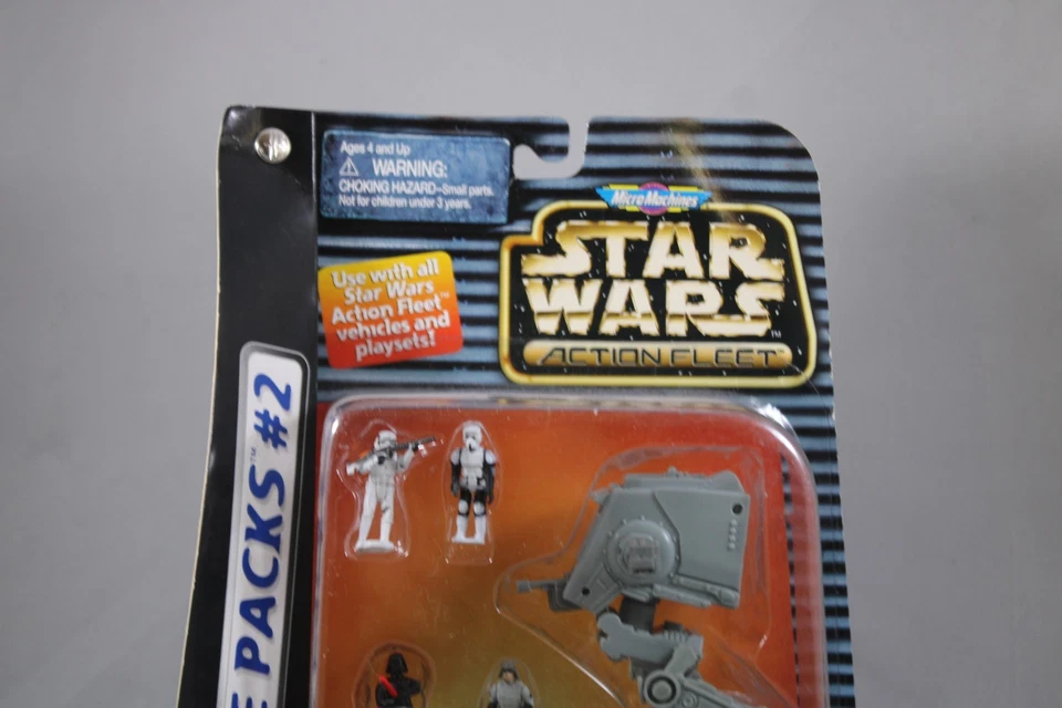 Micro Machines Action Fleet Star Wars Battle Packs #2 Galactic Empire 1996 new - Image 2 of 4