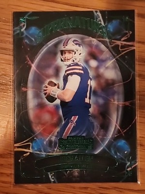 2022 Panini Contenders - Supernatural Josh Allen #SN-JAL Emerald