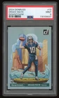Drake Maye 2024 Panini Donruss Downtown! SSP RC #13 PSA 9 MINT - Patriots