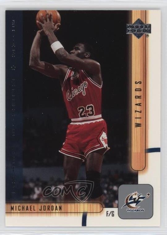 2001-02 Upper Deck Michael Jordan (Shooting) #450 HOF