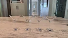 Marquis by Waterford Vintage Crystal Martini Glasses Set of 4