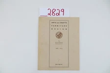 ARTS AND CRAFTS FURNITURE DESIGN :THE GRAND RAPIDS CONTRIBUTION 1895-1915