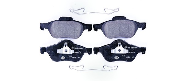 Vorderachse Hella 8DB 355 013-271 Bremsbelagsatz, Scheibenbremse FüR Renault-image