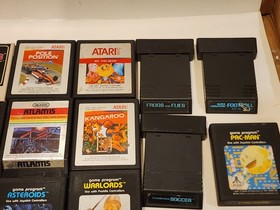 Vintage Atari 2600 Game Lot (32 Games) - Untested 