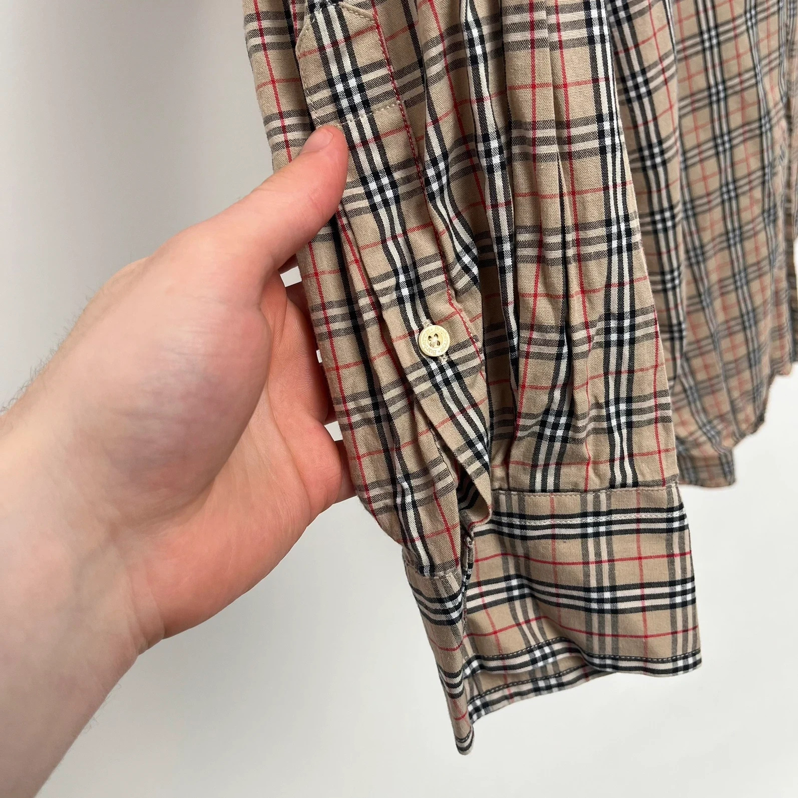 Burberry Vintage Nova Check Long Sleeve Shirt image 5