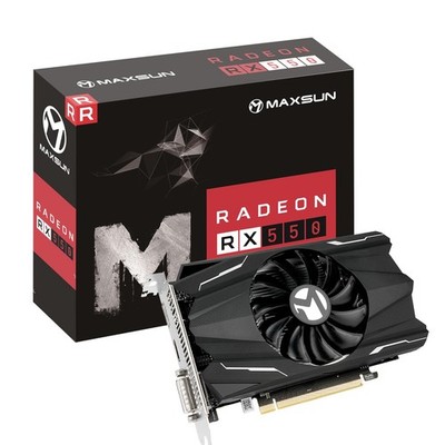 Grafikkarten AMD Radeon RX 550 Grafikkarte 4GB Graphics Card ITX Computer PC ...