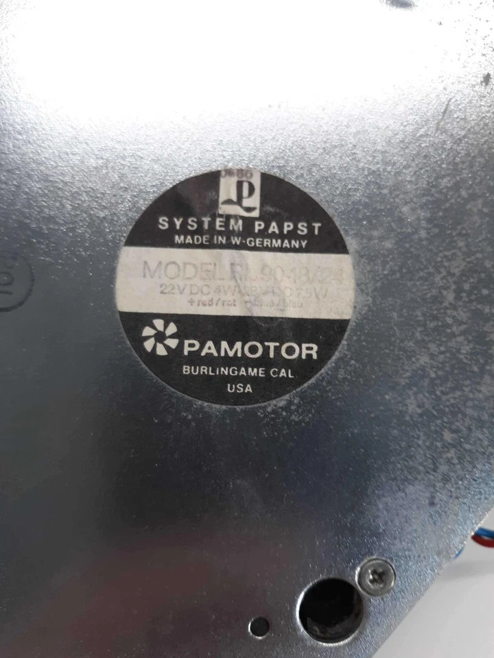 System Papst RL9018/24 Fan Blower/ Chassis  - Image 2 of 4