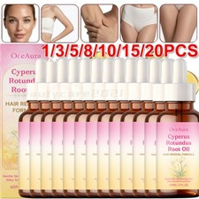 1-20X Cyprus Oil for Hair Removal,Organic Cyperus Rotundus Oil for Reducing Body