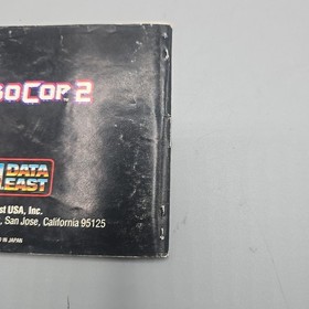 Robocop 2 (Nintendo Entertainment System NES 1990) Complete With Manual CIB 