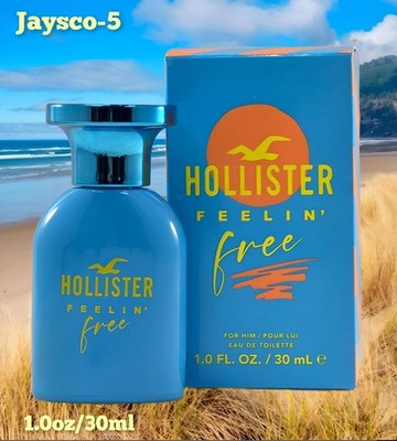 Hollister Feelin' Free Blue and Orange Eau de Toilette 1.0 FL. OZ. 30ml