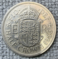 1956 - Half Crown - Elizabeth II