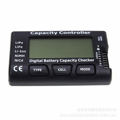 Battery Balancer Capacity Controller Tester CellMeter-7 LiPo  Li-Fe Li-Ion 4017