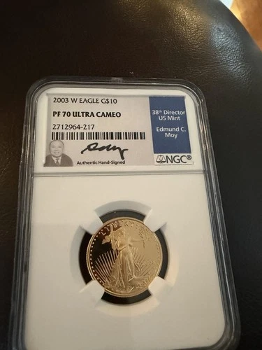 2003 Gold Eagle Ultra Cameo Proof 70/4 Ounce
