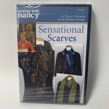 Sewing With Nancy ZIEMAN and Donna Fenske: Sensational Scarves DVD NEW