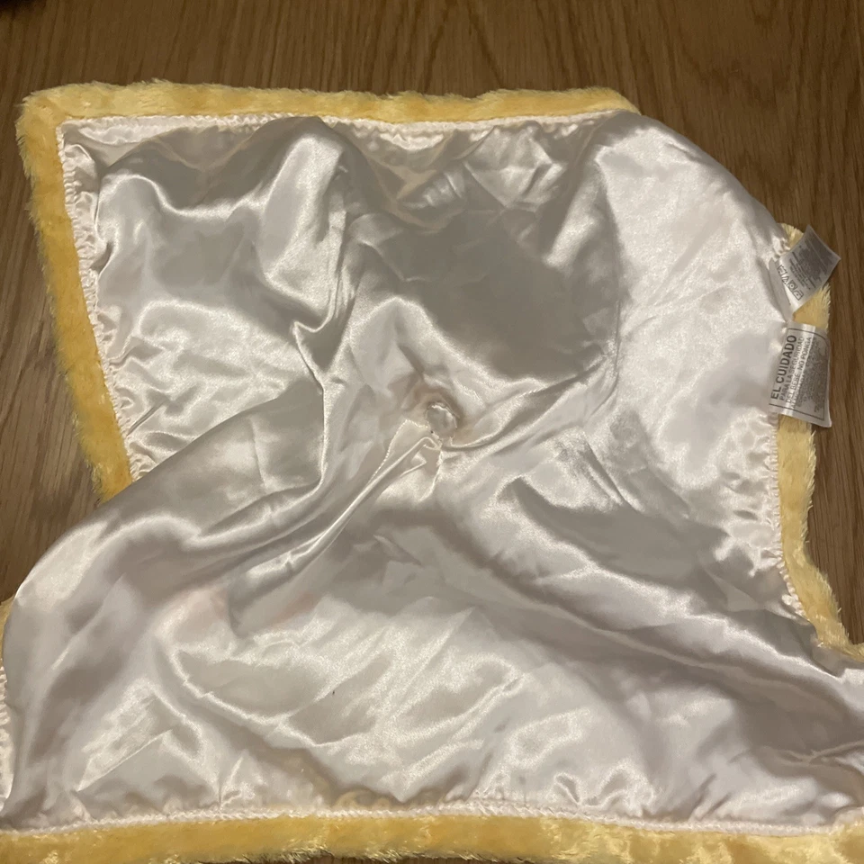 Manta de seguridad Carters blanca I Love Hugs corazón pato lunares Lovey Baby Foto 4 de 4