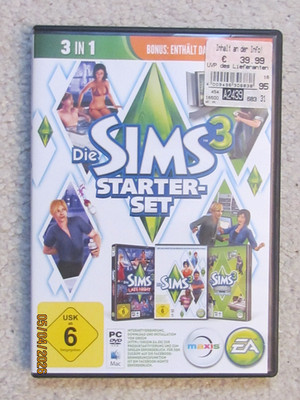 Die Sims 3 - Starter Set - PC - Die Sims 3 + Late Night + Luxus Accessoires
