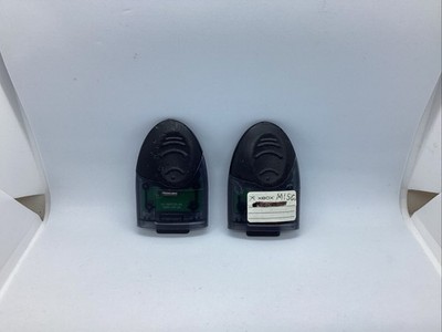 Original Microsoft Xbox MadCatz Memory Card Pair Of Two 8MB 4507 Smoke