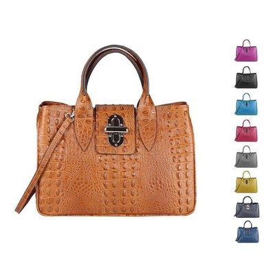 ITALY DAMEN LEDER Tasche Business Shopper Schultertasche Umhängetasche Hobo Bag