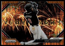 2024 Panini Prizm #23 Gino Groover Fireworks