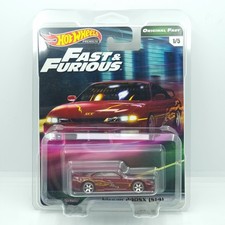 Hot Wheels 2017 Premium Fast & Furious 1997 Nissan 240SX S14 W/ Protector