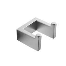 FLG J-Hook Robe/Towel Hook in Brushed Nickel