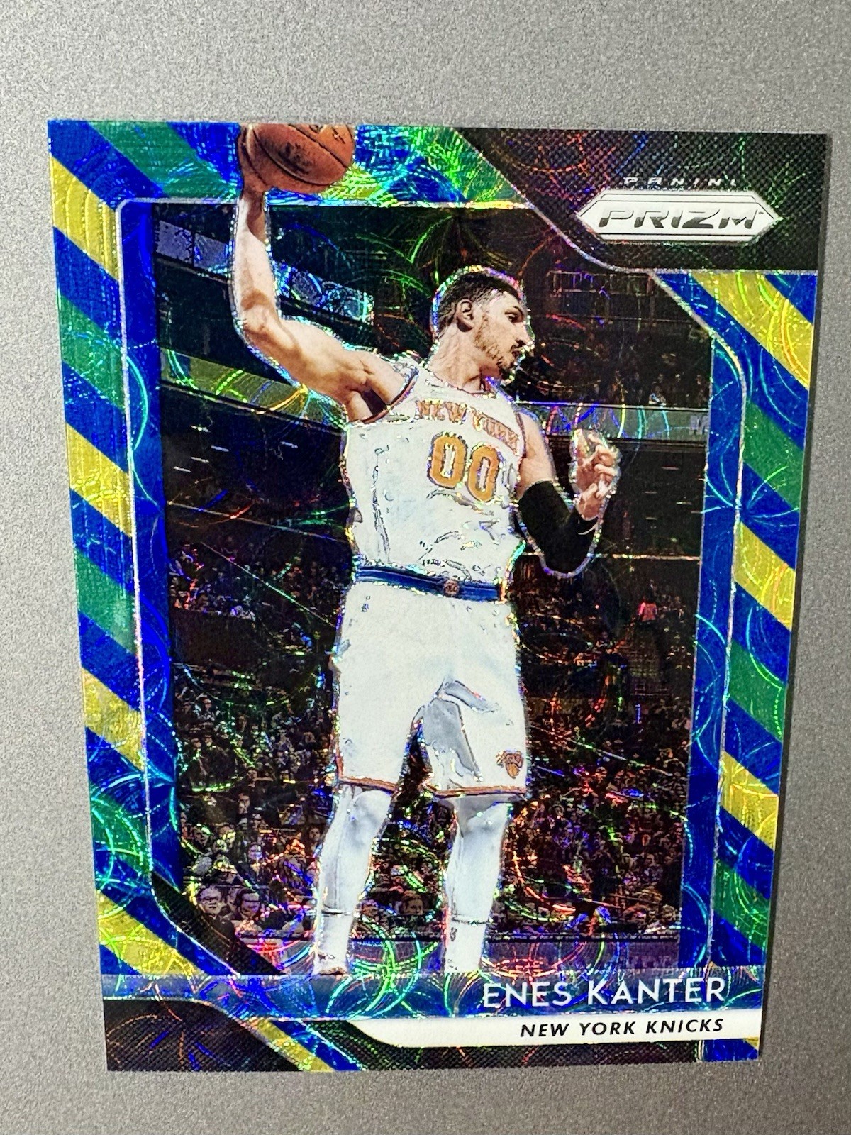 2018-19 Panini Prizm Enes Kanter #277 Blue Yellow & Green Choice