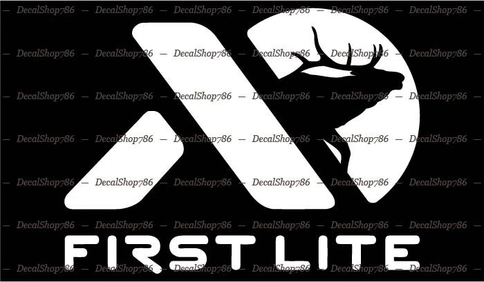 First Lite -Performance Apparel & Gear- Car Vinyl Die-Cut Peel N' Stick Decals