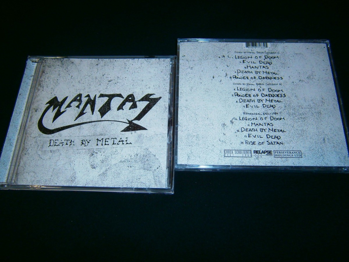 MANTAS - Death by Metal. CD | eBay