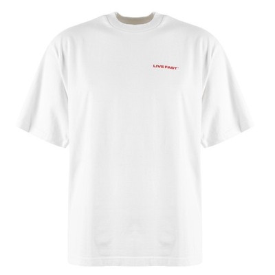 LIVE FAST DIE YOUNG Herren T-Shirt LF2311-14884 Cinema Tee Weiß / M / Shirt