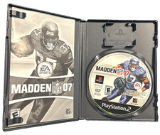 PlayStation 2 Madden NFL 07 (Sony 2006) Jewel Case, Manual & Game - TESTED